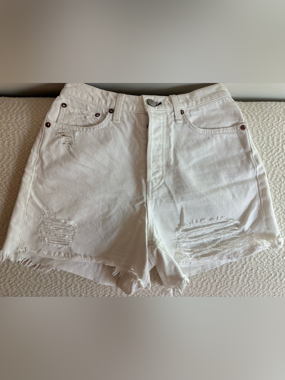 rag & bone Maya High-Rise Shorty Short